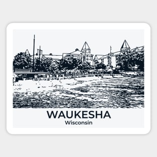 Waukesha - Wisconsin Magnet